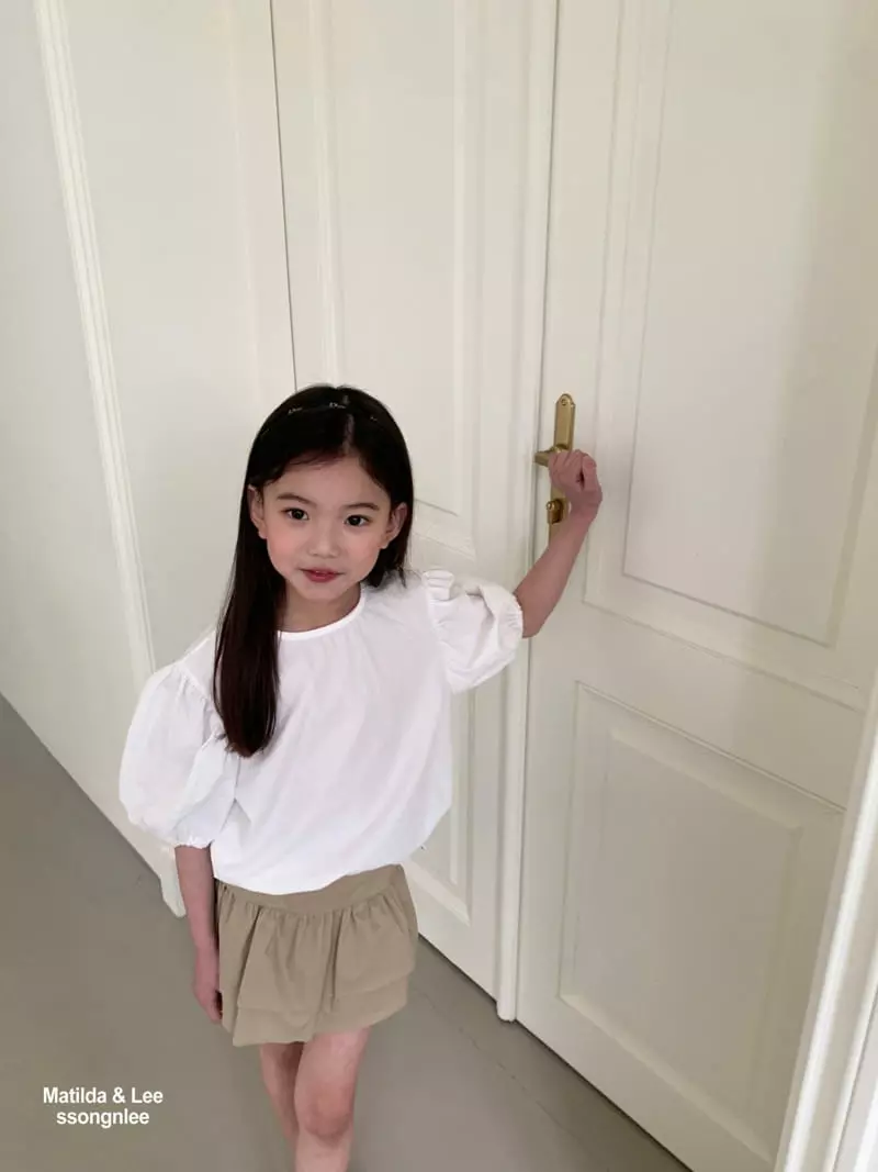 Matilda & Lee - Korean Children Fashion - #stylishchildhood - String Blouse - 7