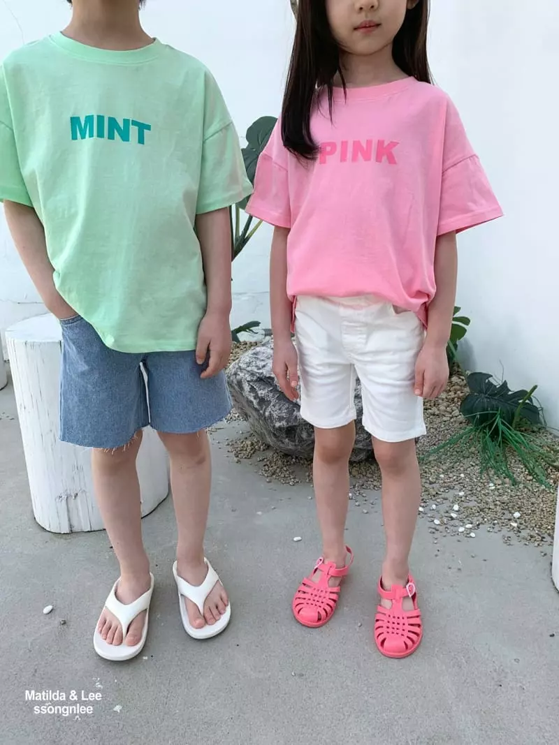 Matilda & Lee - Korean Children Fashion - #todddlerfashion - Color Tee - 9