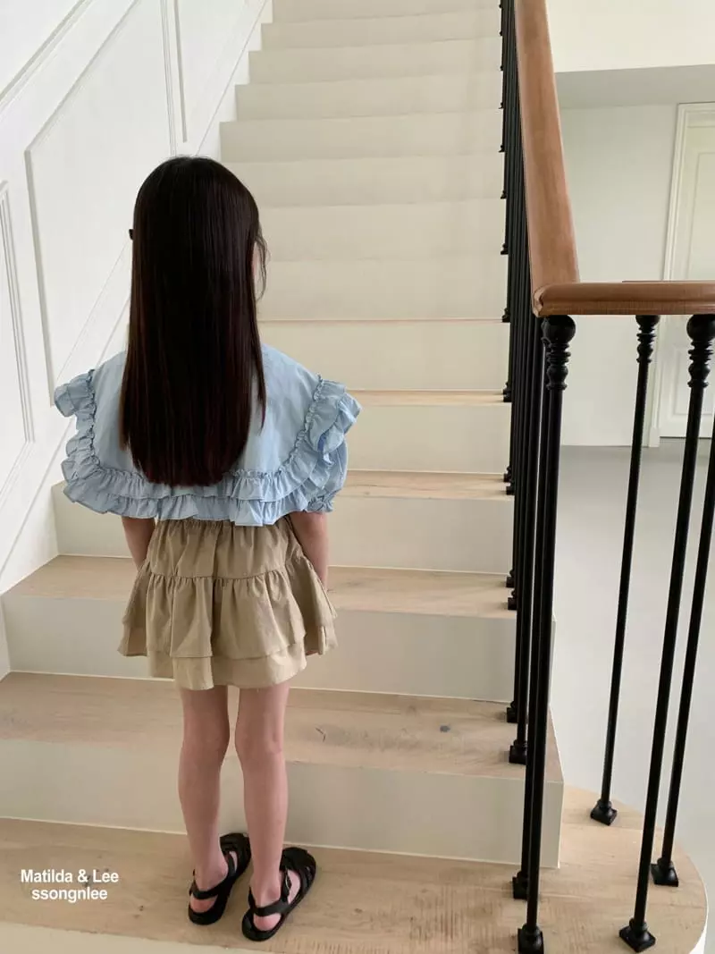 Matilda & Lee - Korean Children Fashion - #todddlerfashion - Frill Blouse - 8