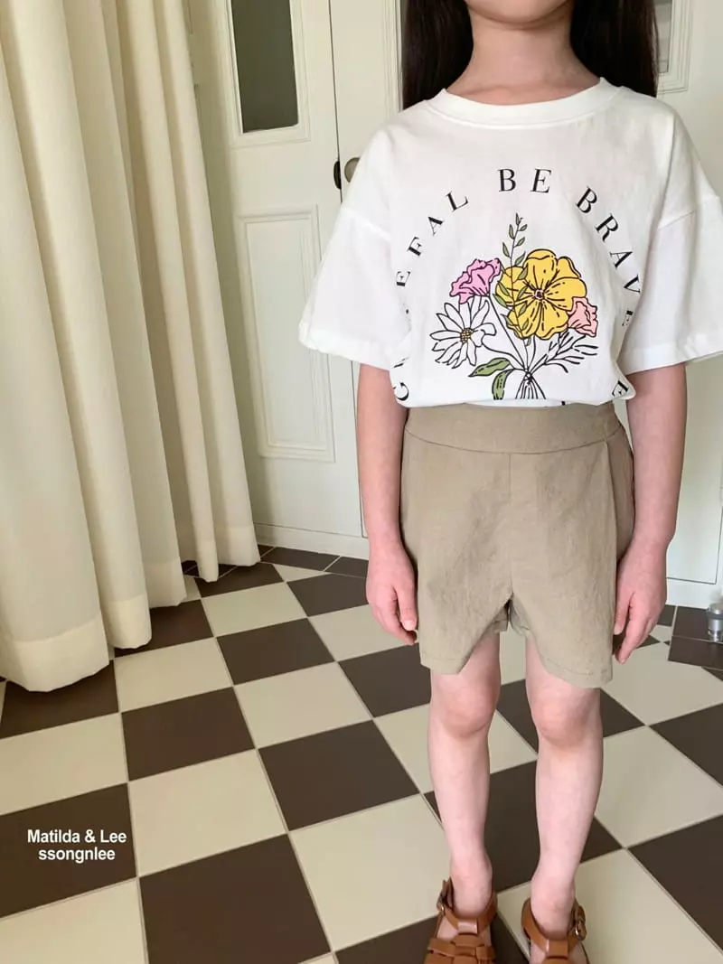 Matilda & Lee - Korean Children Fashion - #toddlerclothing - Flower Tee - 11