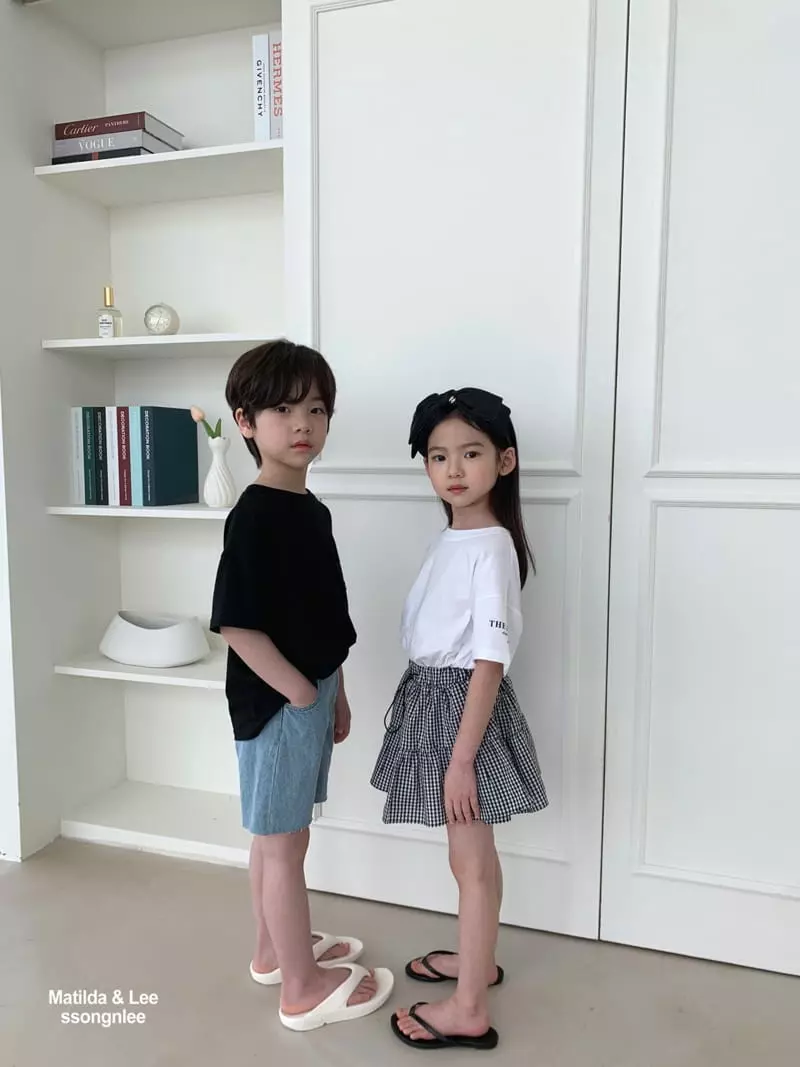 Matilda & Lee - Korean Children Fashion - #toddlerclothing - Summer Short Jeans - 7