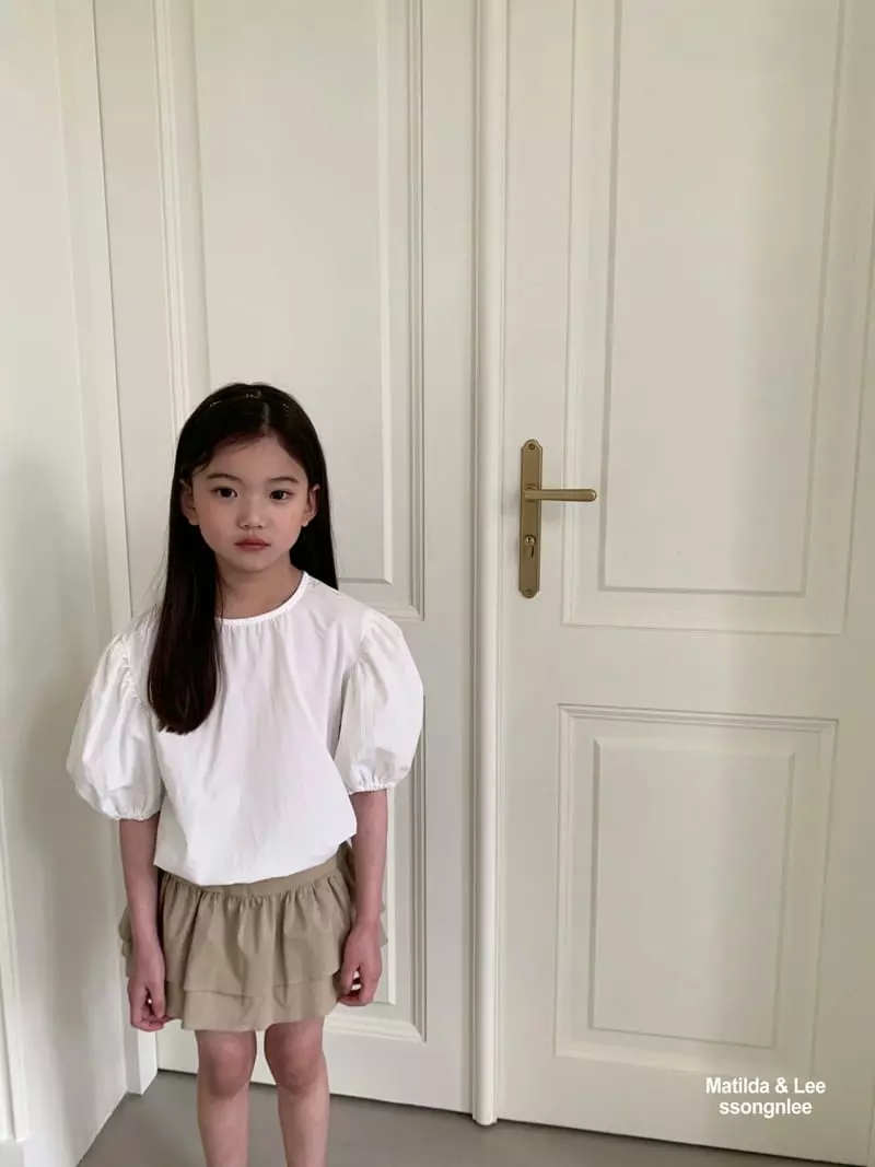 Matilda & Lee - Korean Children Fashion - #toddlerclothing - String Blouse - 6