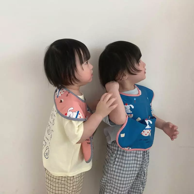 Melon Switch - Korean Children Fashion - #Kfashion4kids - Nyam Nyam Waterproof Bib - 5
