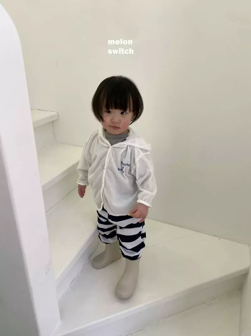 Melon Switch - Korean Children Fashion - #Kfashion4kids - Stripes Banding Pants - 3