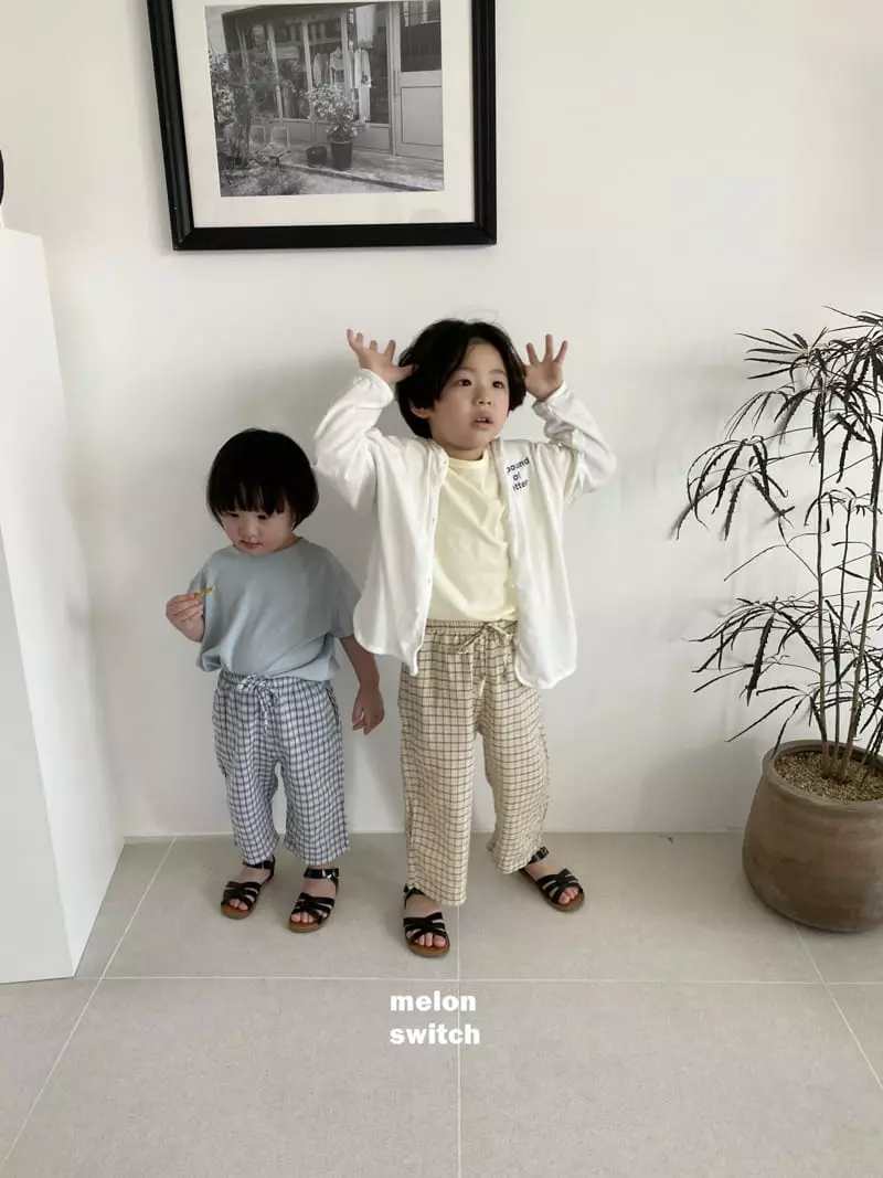Melon Switch - Korean Children Fashion - #Kfashion4kids - Check Pants - 10