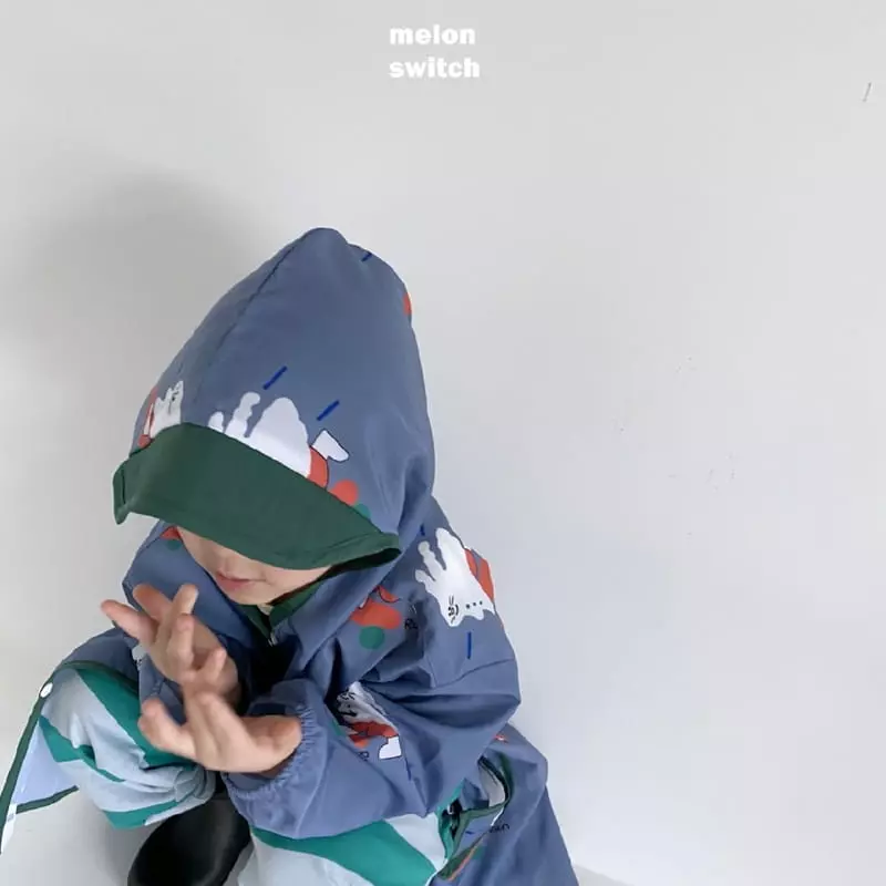 Melon Switch - Korean Children Fashion - #childofig - Melon Rabbit Raincoat - 10