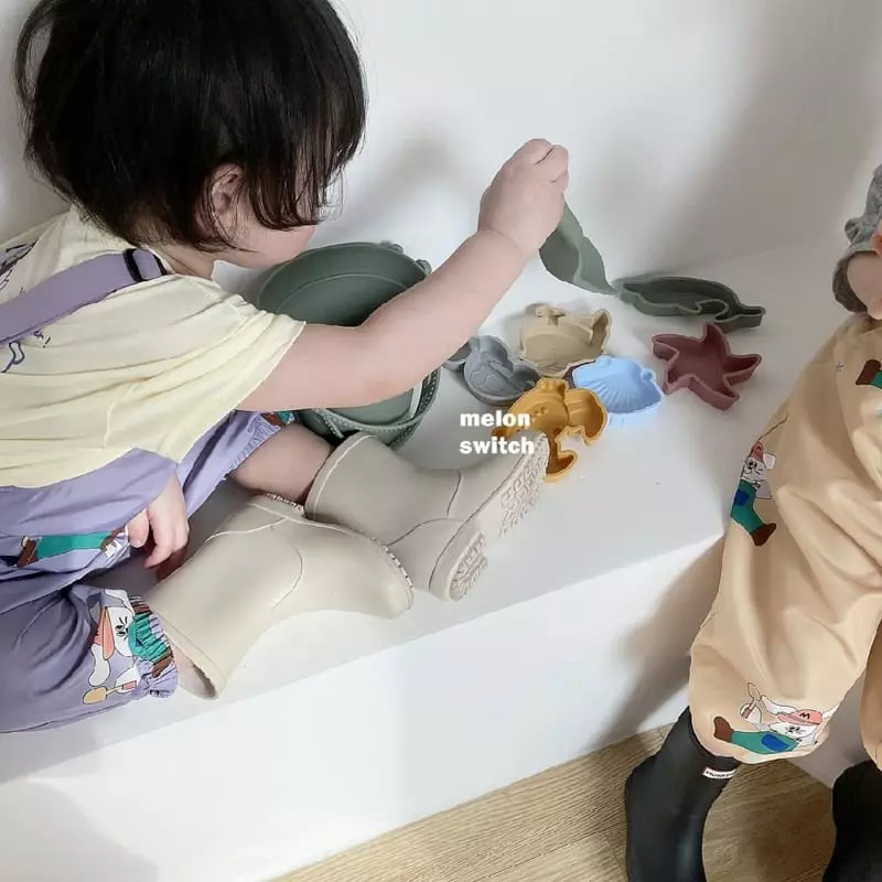 Melon Switch - Korean Children Fashion - #childofig - Melon Rabbit Play Dungarees - 6