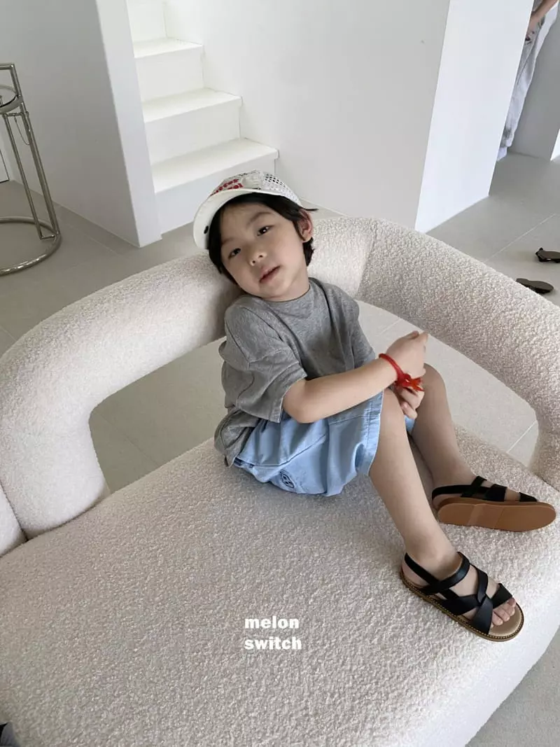 Melon Switch - Korean Children Fashion - #childofig - Melon Denim Shorts - 6