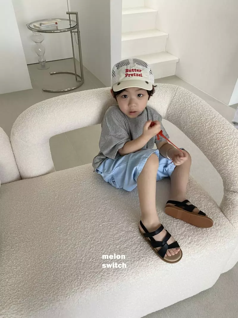 Melon Switch - Korean Children Fashion - #childofig - Melon Denim Shorts - 7
