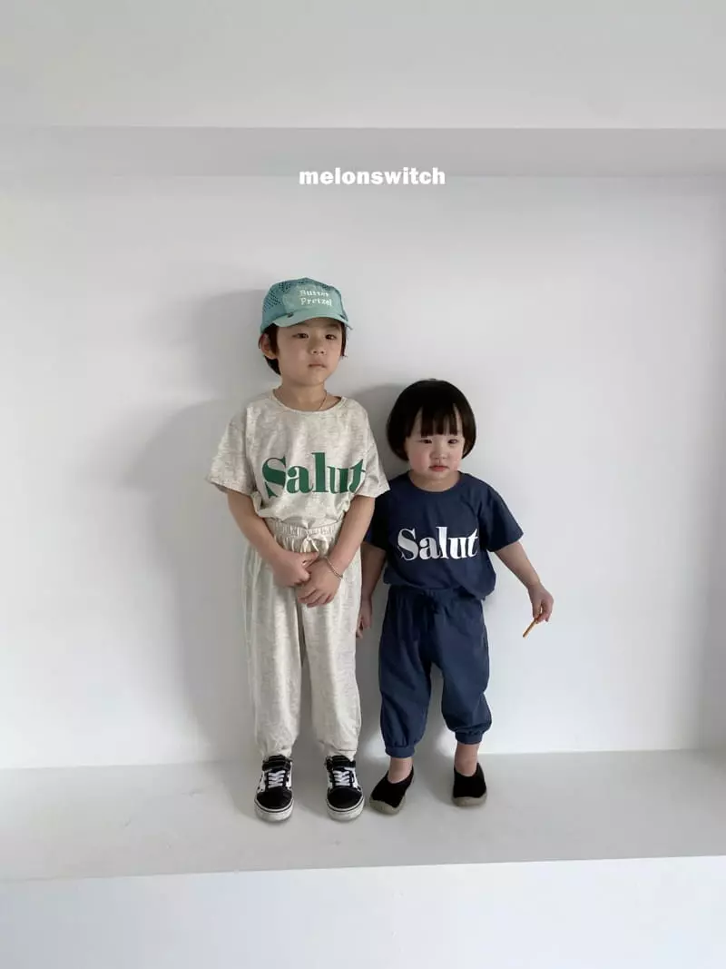 Melon Switch - Korean Children Fashion - #childofig - Salt Top Bottom Set - 3