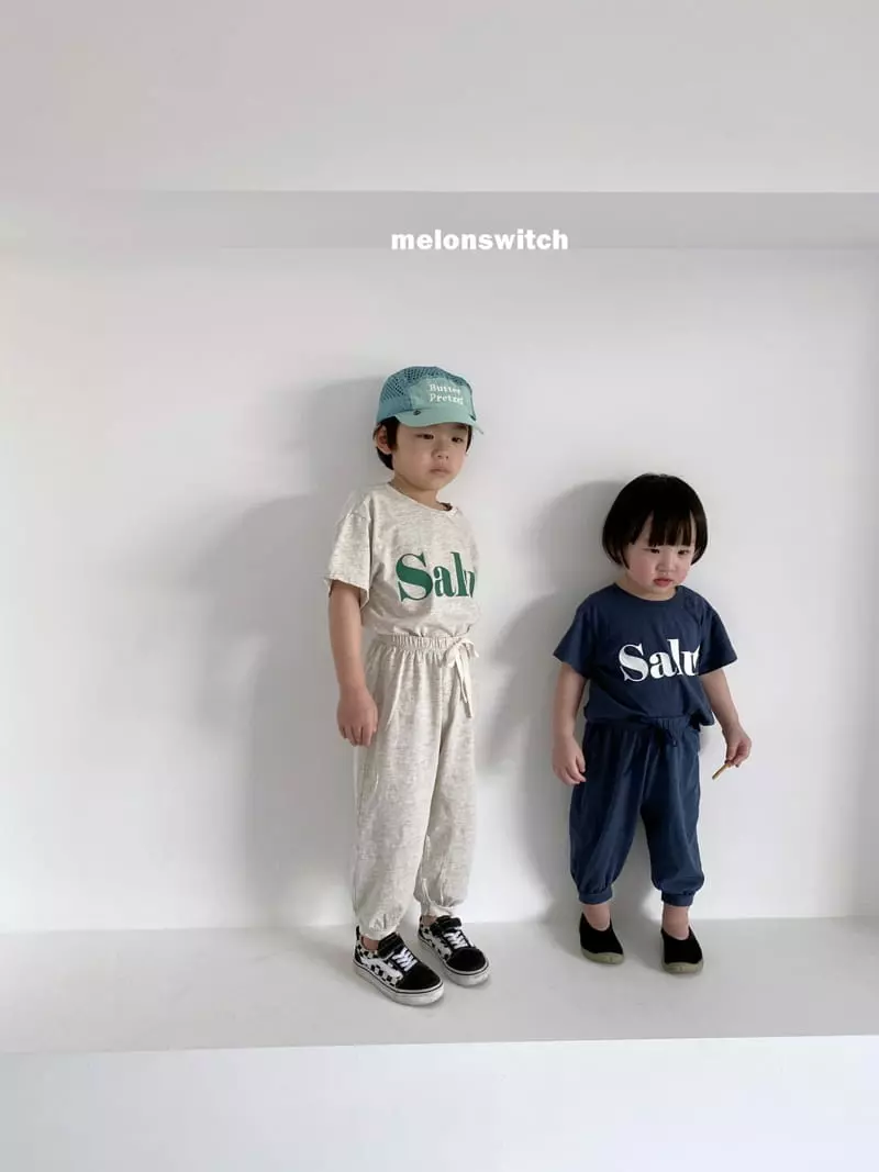 Melon Switch - Korean Children Fashion - #childofig - Salt Top Bottom Set - 4