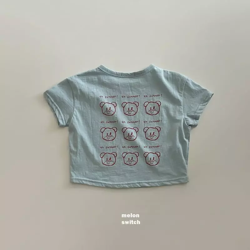 Melon Switch - Korean Children Fashion - #childofig - Bear Bear Tee - 3