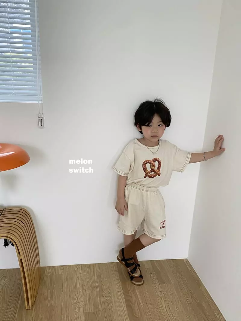 Melon Switch - Korean Children Fashion - #childofig - Brunch Top Bottom Set