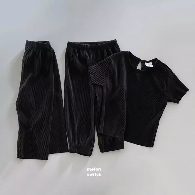 Melon Switch - Korean Children Fashion - #childrensboutique - Pleats Jogger Pants - 12