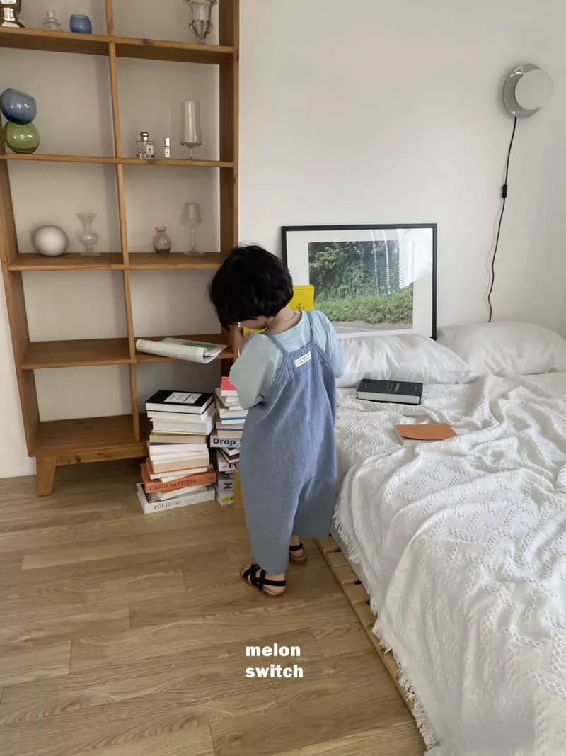 Melon Switch - Korean Children Fashion - #childrensboutique - Check Overall - 7