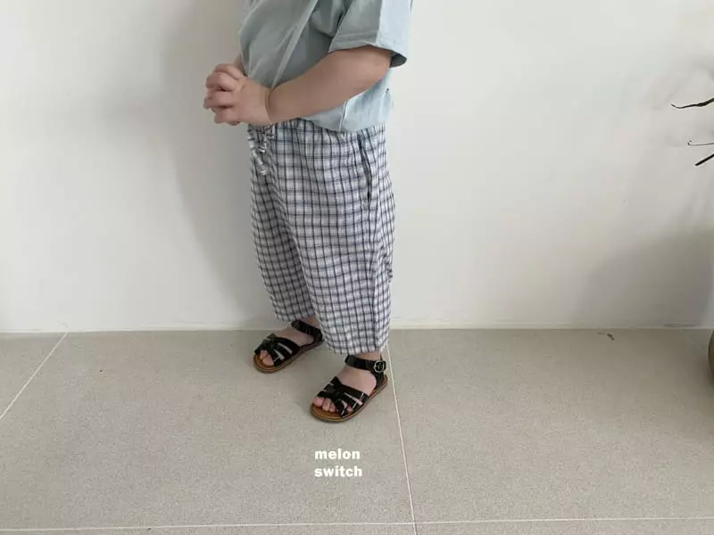 Melon Switch - Korean Children Fashion - #childrensboutique - Check Pants - 3