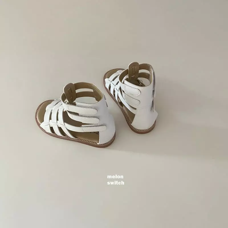 Melon Switch - Korean Children Fashion - #designkidswear - Melon Croiffle Sandals