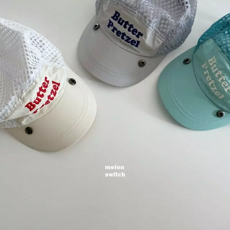 Melon Switch - Korean Children Fashion - #designkidswear - Butter Plezle Mesh Cap - 11