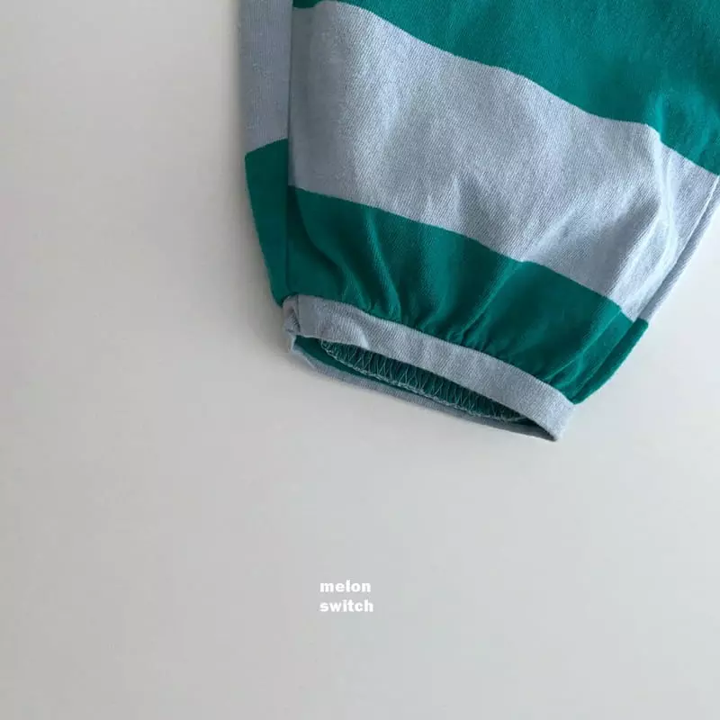 Melon Switch - Korean Children Fashion - #designkidswear - Stripes Banding Pants - 11