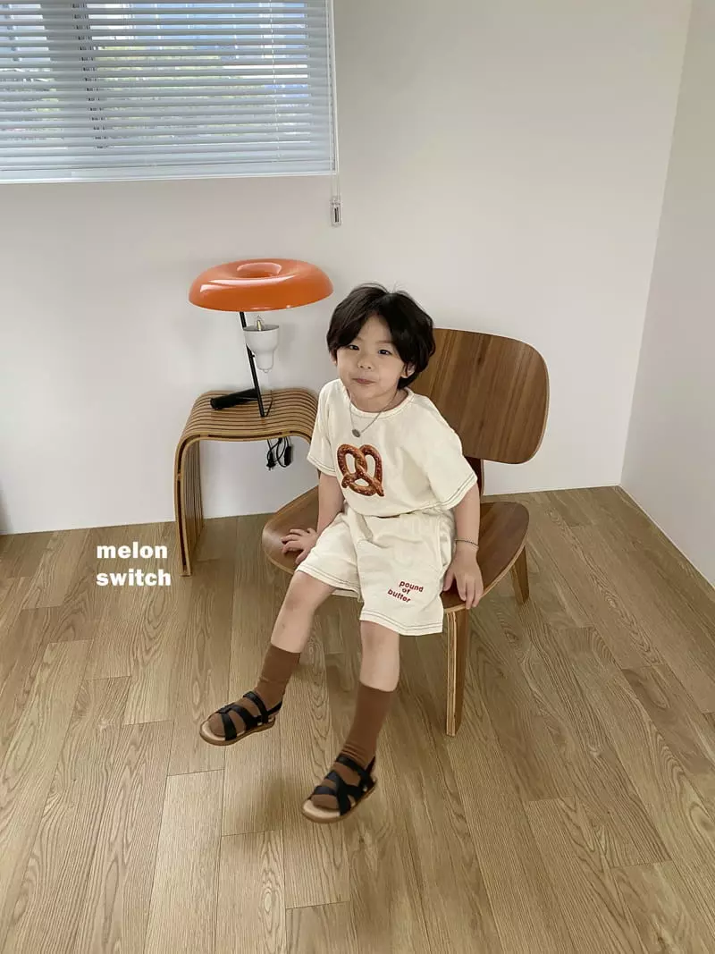 Melon Switch - Korean Children Fashion - #designkidswear - Brunch Top Bottom Set - 3