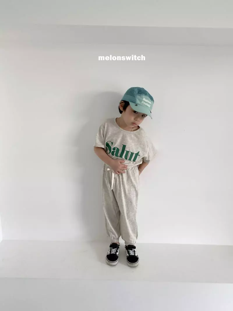 Melon Switch - Korean Children Fashion - #discoveringself - Salt Top Bottom Set - 7