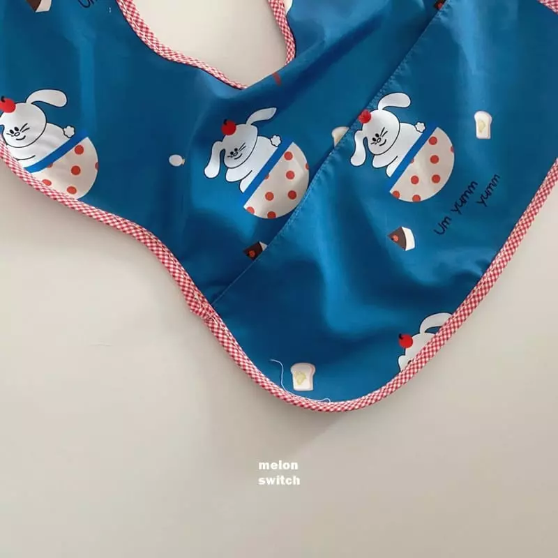 Melon Switch - Korean Children Fashion - #kidsshorts - Nyam Nyam Waterproof Bib - 2