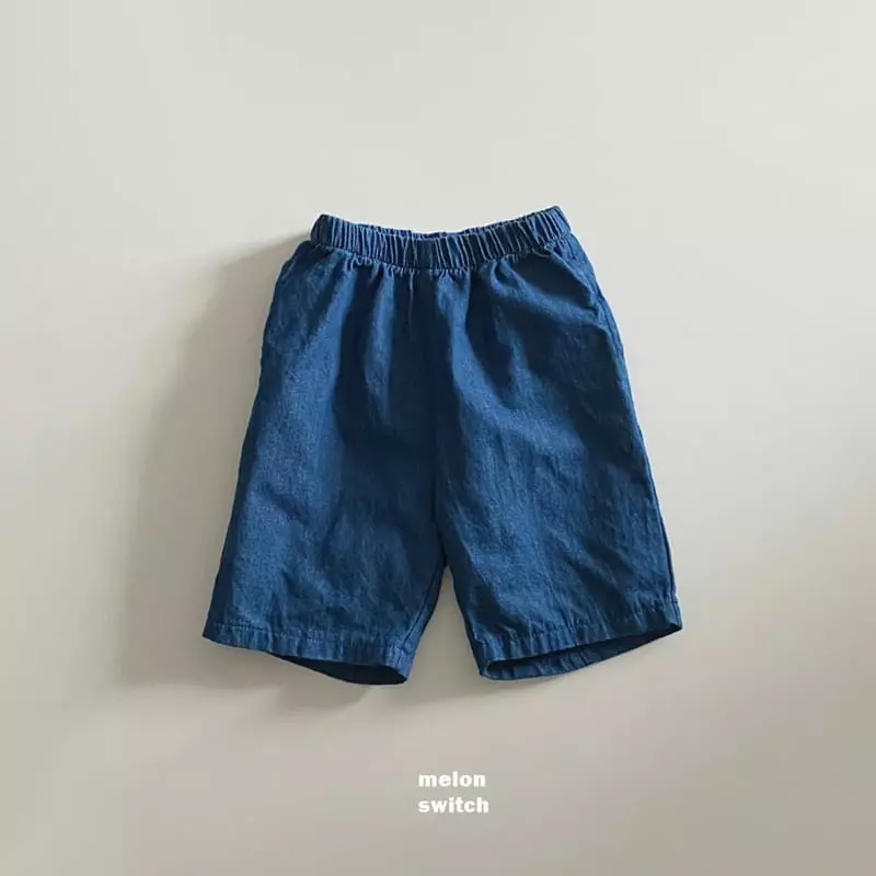 Melon Switch - Korean Children Fashion - #kidsshorts - Melon Denim Shorts - 12