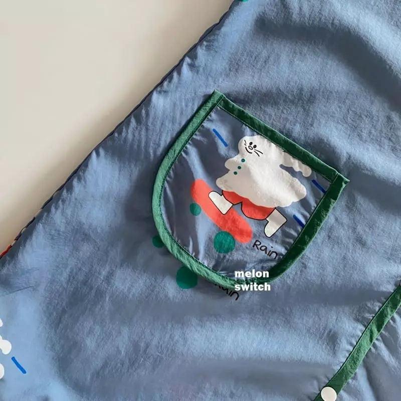 Melon Switch - Korean Children Fashion - #kidzfashiontrend - Melon Rabbit Raincoat