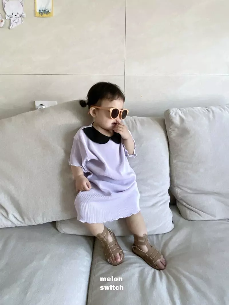 Melon Switch - Korean Children Fashion - #kidzfashiontrend - Circle Pleats One-piece - 7