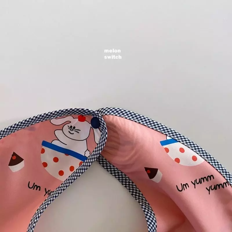 Melon Switch - Korean Children Fashion - #littlefashionista - Nyam Nyam Waterproof Bib - 6