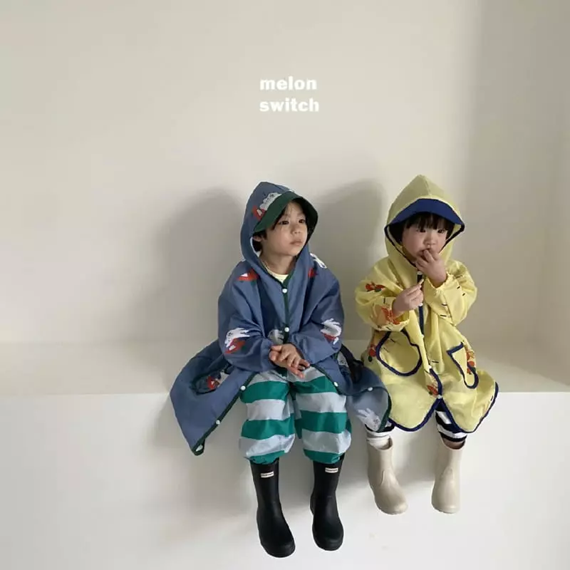 Melon Switch - Korean Children Fashion - #littlefashionista - Melon Rabbit Raincoat - 3