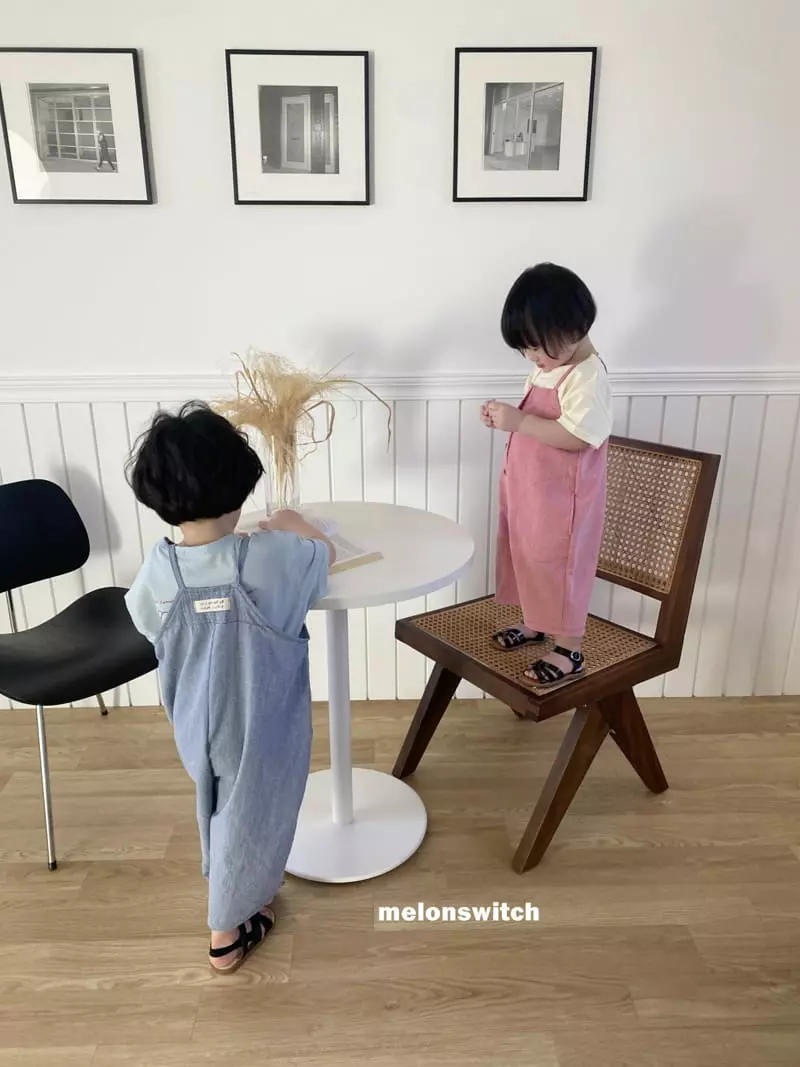 Melon Switch - Korean Children Fashion - #littlefashionista - Check Overall