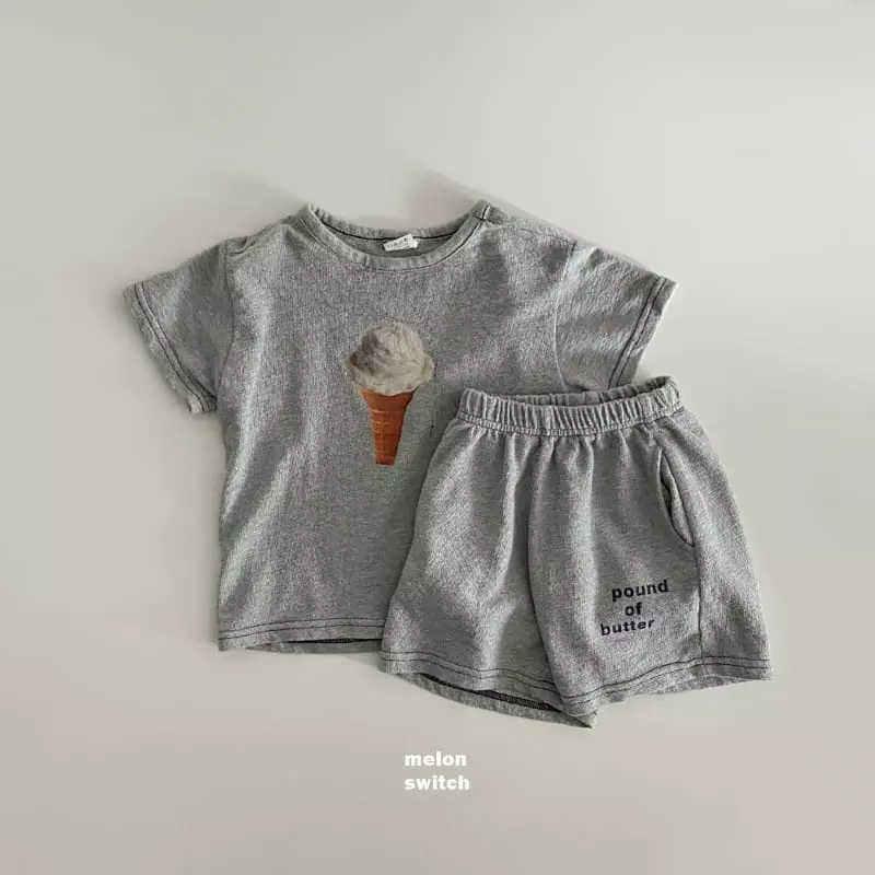 Melon Switch - Korean Children Fashion - #littlefashionista - Brunch Top Bottom Set - 10