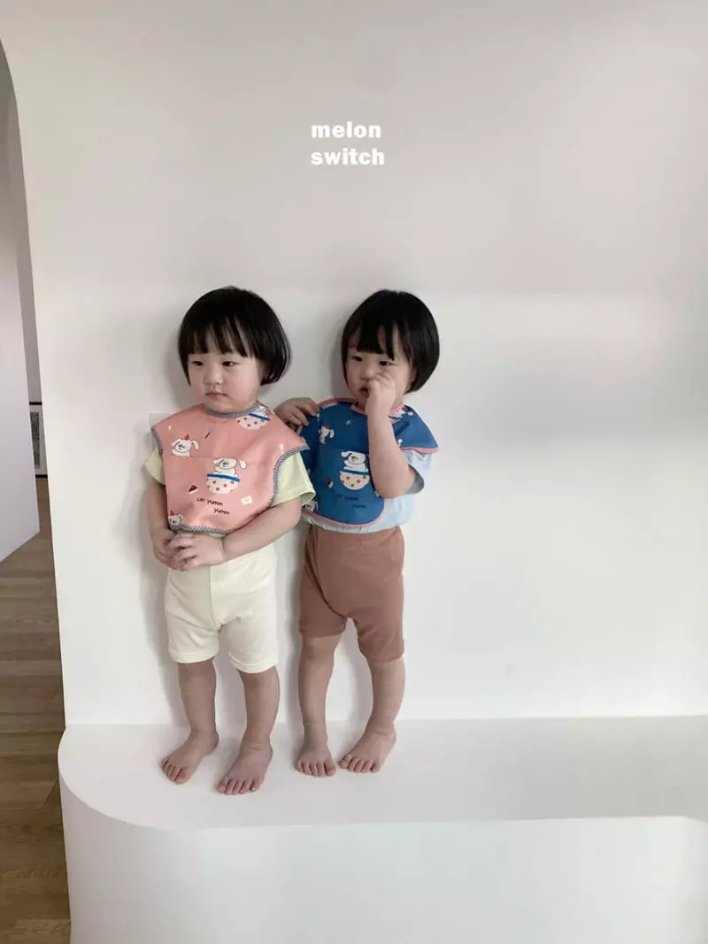 Melon Switch - Korean Children Fashion - #magicofchildhood - Nyam Nyam Waterproof Bib - 7