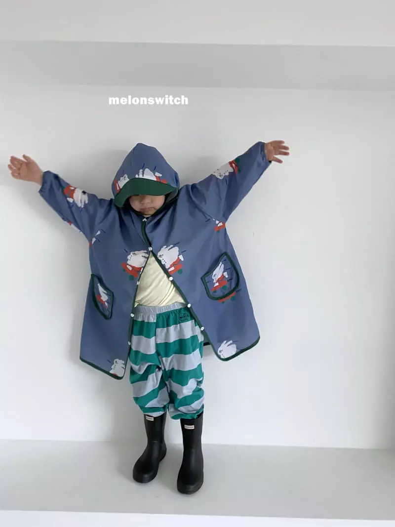 Melon Switch - Korean Children Fashion - #magicofchildhood - Stripes Banding Pants - 5