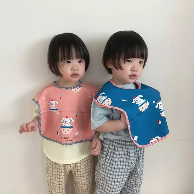 Melon Switch - Korean Children Fashion - #minifashionista - Nyam Nyam Waterproof Bib - 8