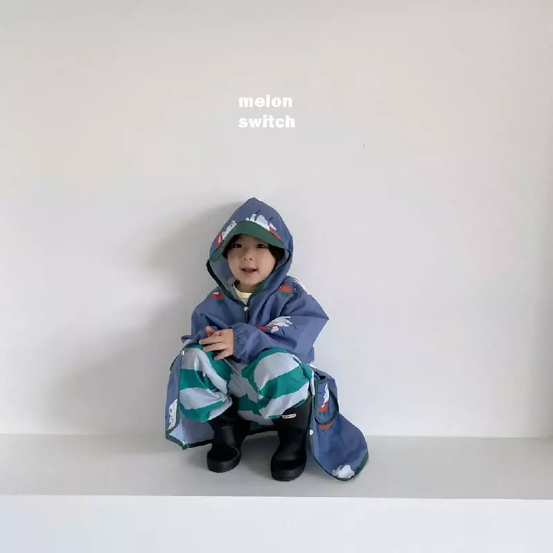 Melon Switch - Korean Children Fashion - #minifashionista - Melon Rabbit Raincoat - 5
