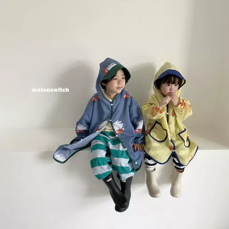 Melon Switch - Korean Children Fashion - #prettylittlegirls - Stripes Banding Pants - 7