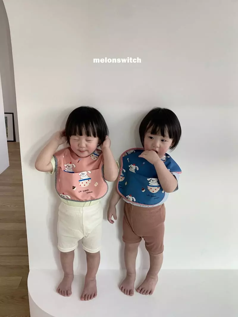 Melon Switch - Korean Children Fashion - #stylishchildhood - Nyam Nyam Waterproof Bib - 12