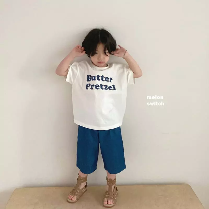 Melon Switch - Korean Children Fashion - #todddlerfashion - Buuter Plezle Tee - 2