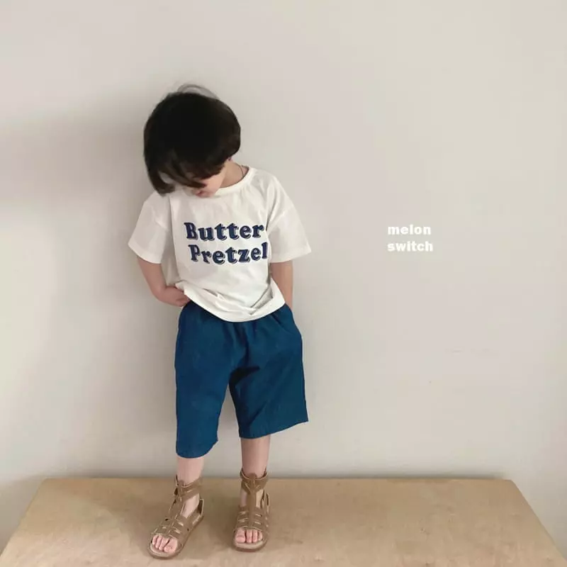 Melon Switch - Korean Children Fashion - #toddlerclothing - Buuter Plezle Tee - 3