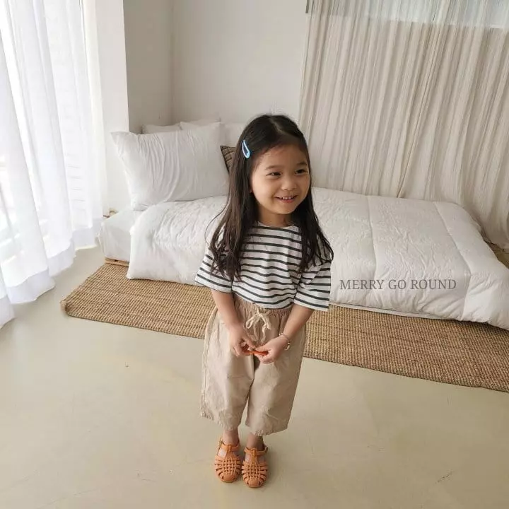 Merry Go Round - Korean Children Fashion - #childofig - Saint Stripes Tee - 12