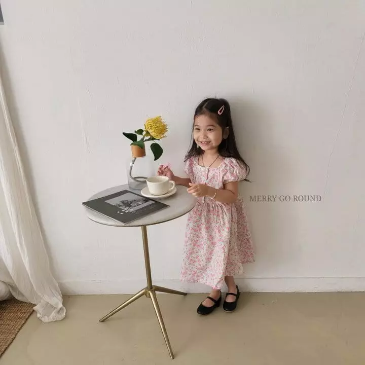 Merry Go Round - Korean Children Fashion - #childrensboutique - Floral One-piece - 9