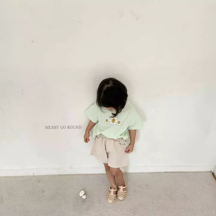 Merry Go Round - Korean Children Fashion - #discoveringself - Cotton Shorts - 10