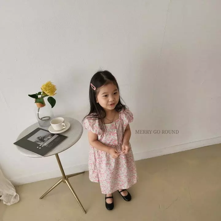 Merry Go Round - Korean Children Fashion - #fashionkids - Floral One-piece - 12