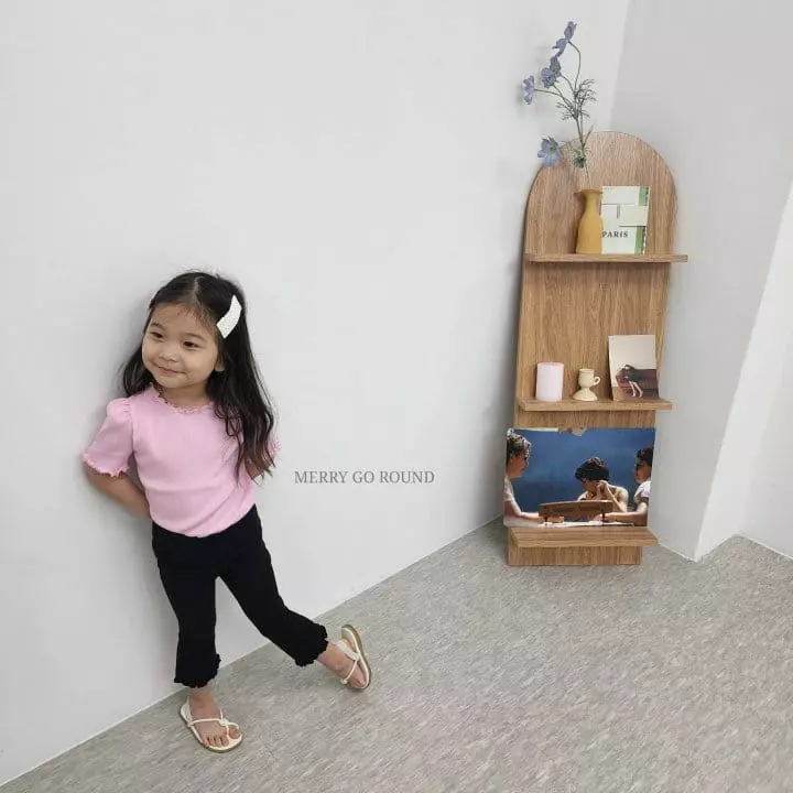 Merry Go Round - Korean Children Fashion - #fashionkids - Rib Terry Tee - 2