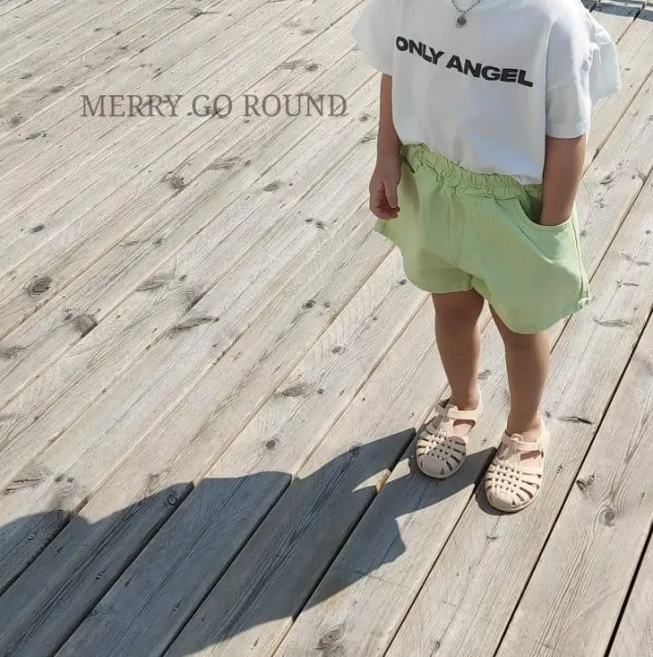 Merry Go Round - Korean Children Fashion - #littlefashionista - Cotton Shorts - 2