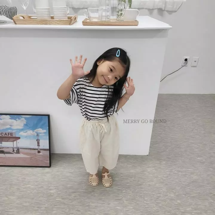Merry Go Round - Korean Children Fashion - #minifashionista - Wide Pants - 11
