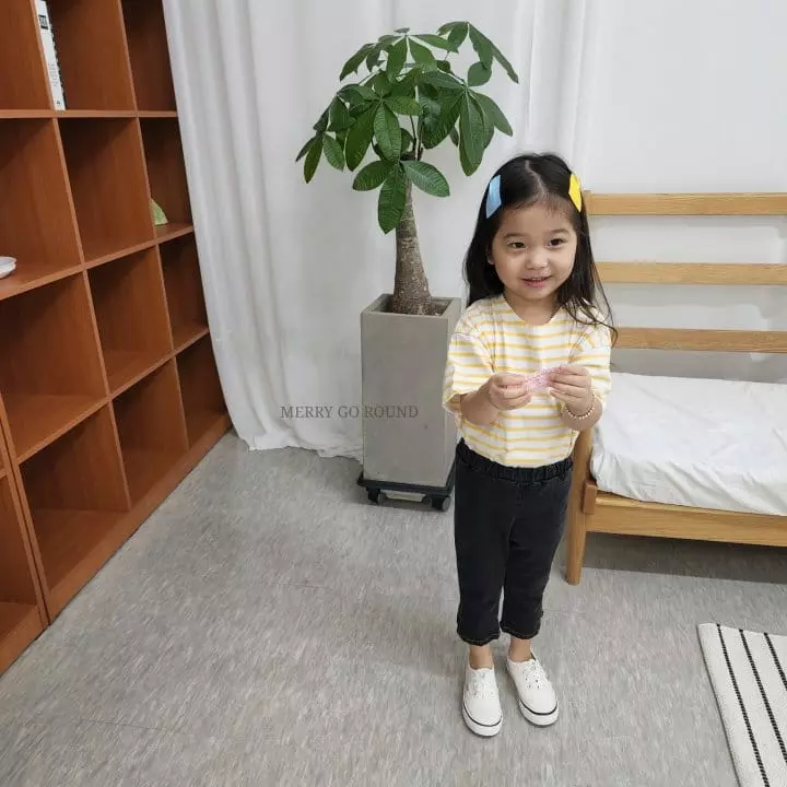 Merry Go Round - Korean Children Fashion - #minifashionista - Saint Stripes Tee - 7