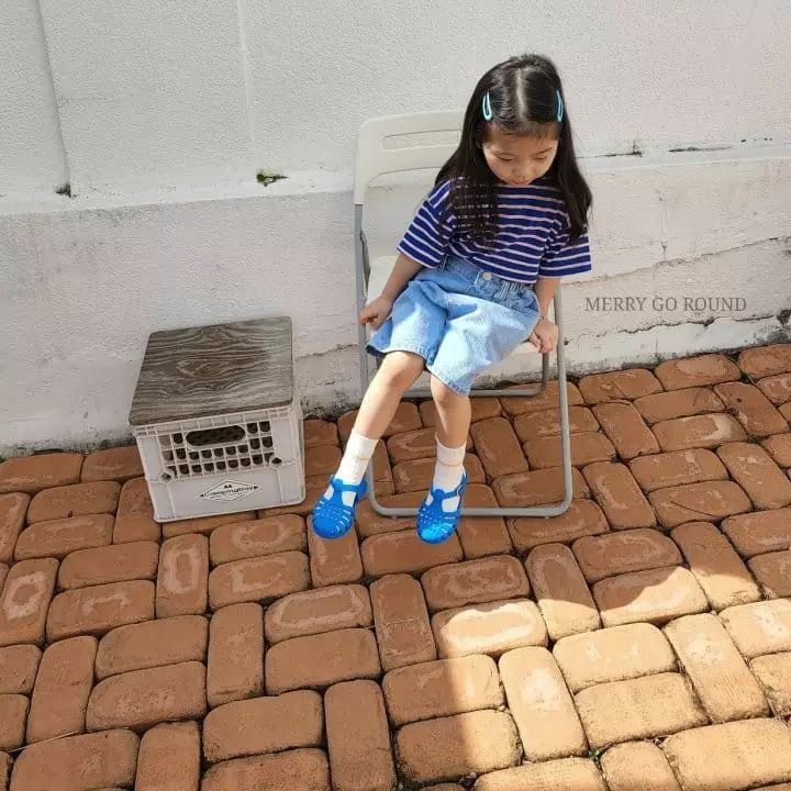 Merry Go Round - Korean Children Fashion - #toddlerclothing - Saint Stripes Tee - 10